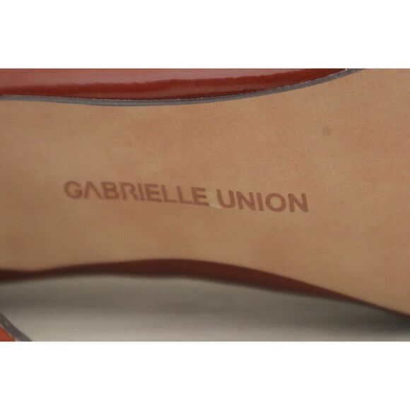 Gabrielle Union 684-5382 Women’s Sz 9 Cognac Brown Lilian Set In Heel Pumps - Picture 11 of 16